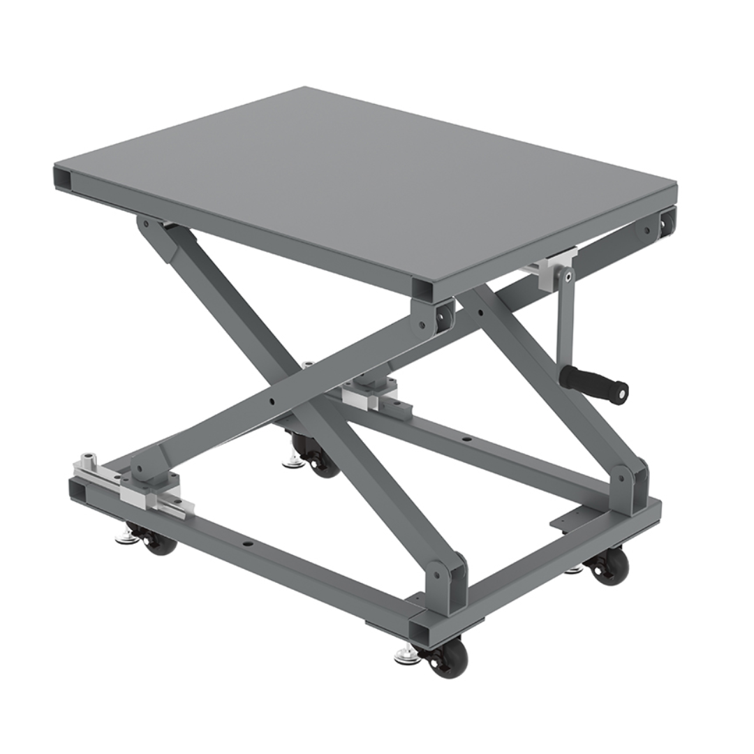 Universal Heat Press Adjustable Height Stand with Wheels - Joto Imaging Supplies Canada