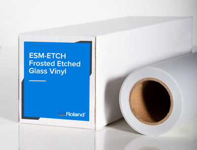 Roland Frosted Etched Glass, Air-Rel Liner, 20in x 75ft - Joto Imaging Supplies Canada