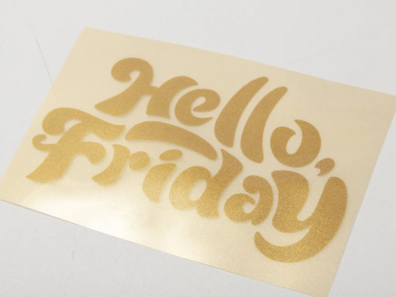 DTF Transfer Film Roll (Gold) 11.8"x32.8" - Joto Imaging Supplies Canada