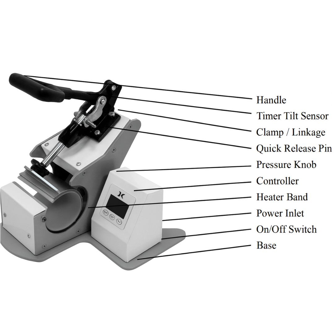 Geo Knight Digital Mug Press - Joto Imaging Supplies Canada