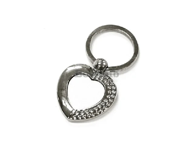 Sublimation Metal Key Ring with Photo Insert (Pack of 12) - 5 styles available - Joto Imaging Supplies Canada