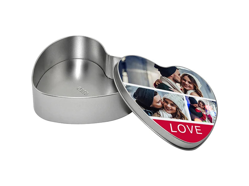 Pearl Coating™ Sublimation Puzzle Photo Tin Boxes - Four Shapes - Joto Imaging Supplies Canada