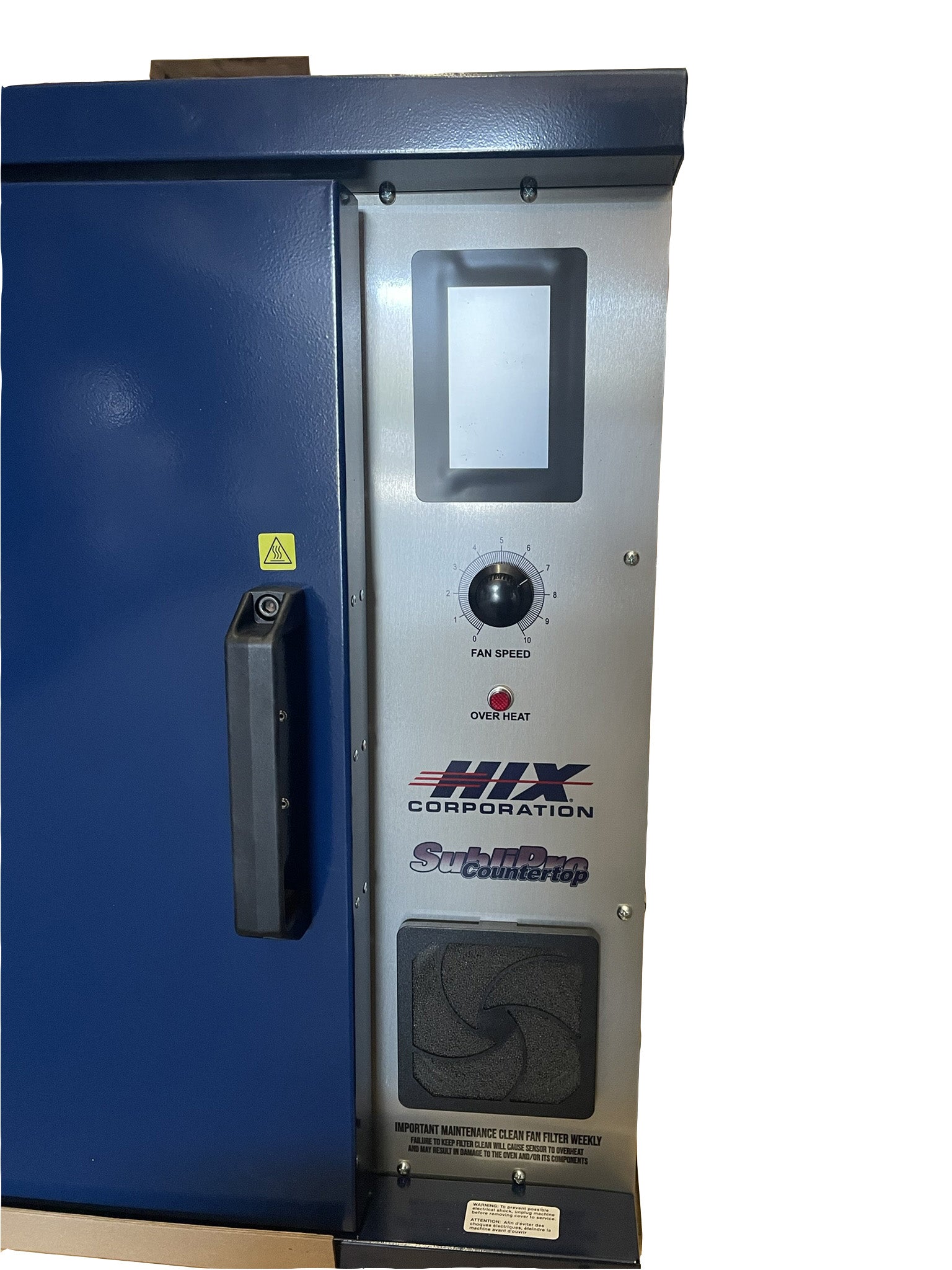 HIX Convection Oven SubliPro CT - Joto Imaging Supplies Canada