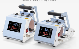 Craft Express Hobby 11oz Mug Press Demo Unit - Joto Imaging Supplies Canada