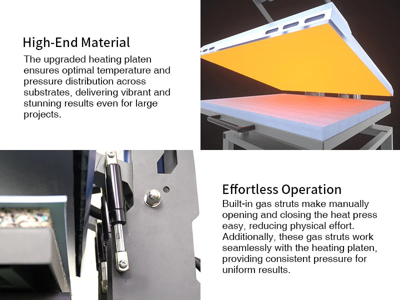 OtterPro Large Format Heat Press  (19.6"*23.6") - Joto Imaging Supplies Canada