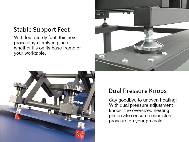 OtterPro Large Format Heat Press  (19.6"*23.6") - Joto Imaging Supplies Canada