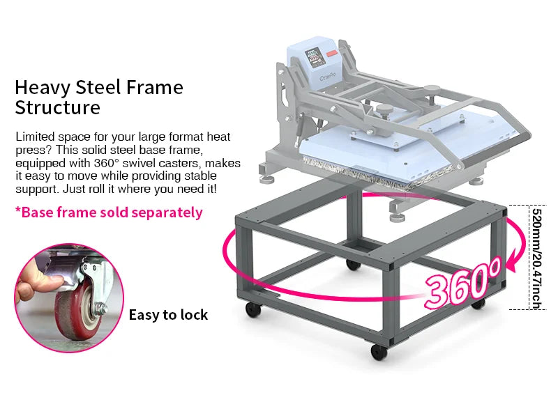 OtterPro Large Format Heat Press  (19.6"*23.6") - Joto Imaging Supplies Canada