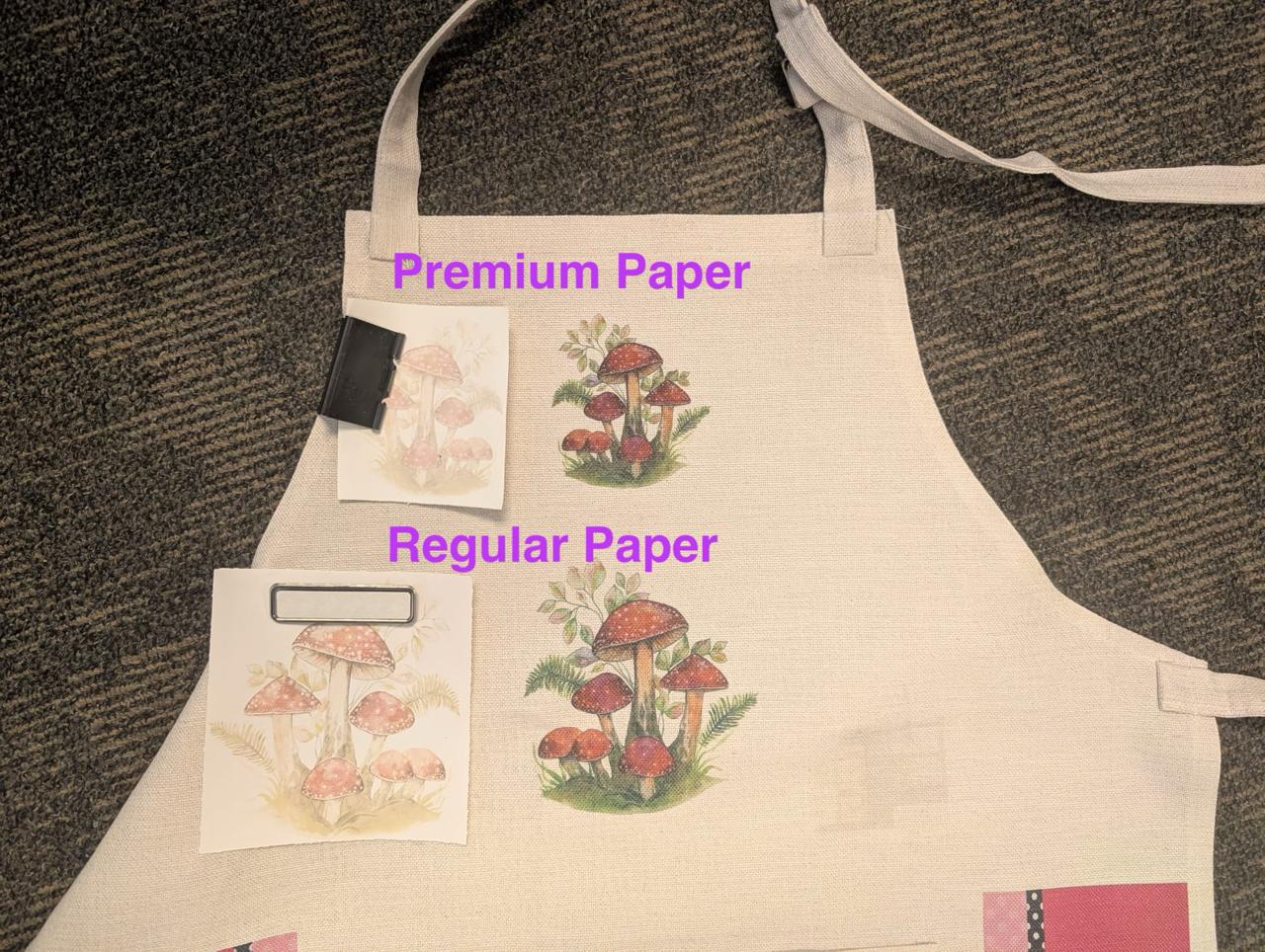 Premium Paropy Sublimation Paper 120gsm - Backmarked Sheets - Joto Imaging Supplies Canada