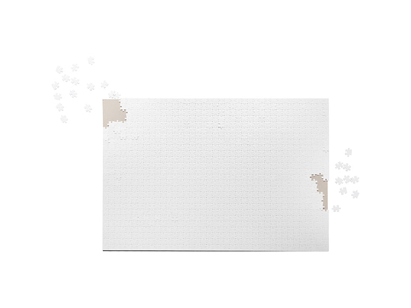 Pearl Coating™ 1000pc Sublimation Cardboard Jigsaw Puzzles (19.7" x 29.5") - Pack of 10 - Joto Imaging Supplies Canada