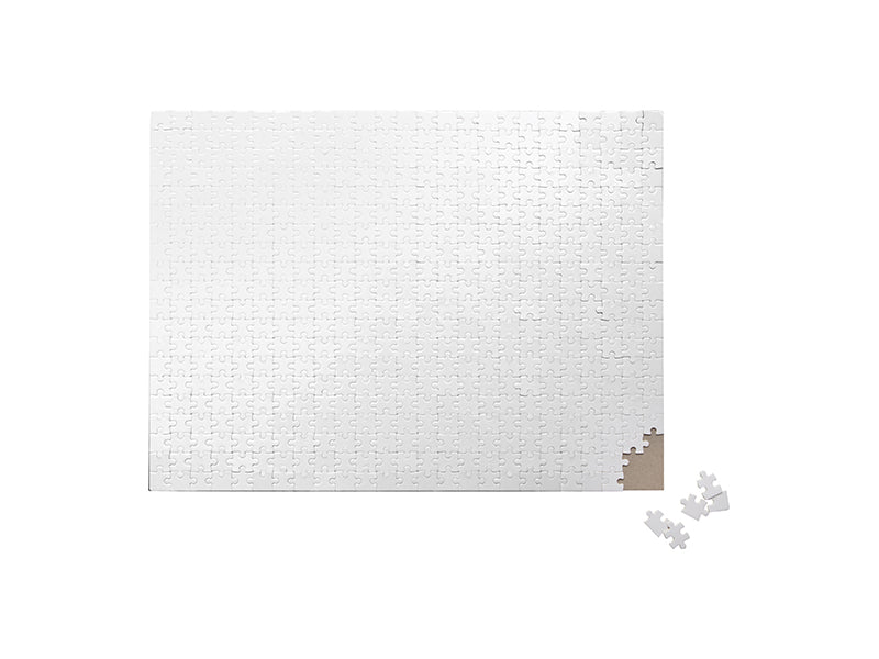 Pearl Coating™ 500pc Sublimation Cardboard Jigsaw Puzzles (16