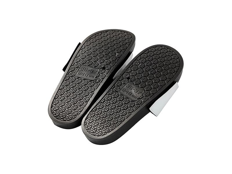 Sublimation Adult Black Sandal - Joto Imaging Supplies Canada