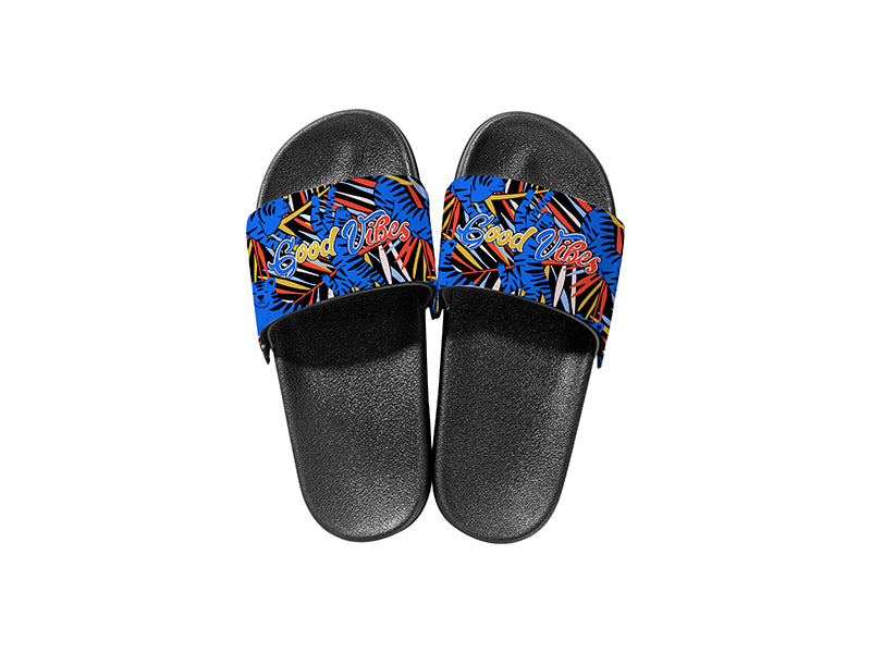 Sublimation Adult Black Sandal - Joto Imaging Supplies Canada