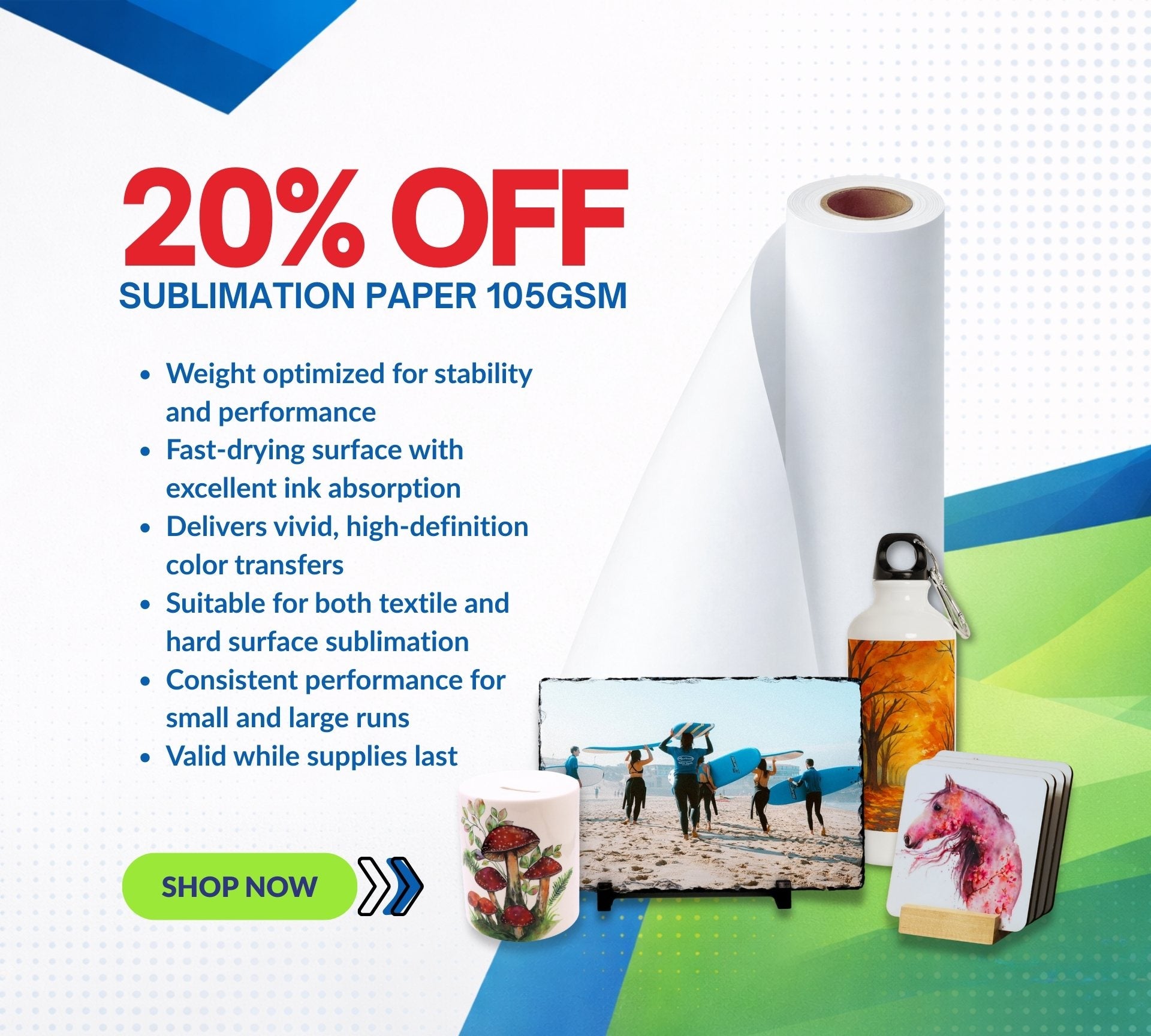 Joto Imaging Supplies Main Slider Image