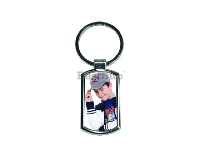 Sublimation Metal Key Ring with Photo Insert (Pack of 12) - 5 styles available - Joto Imaging Supplies Canada