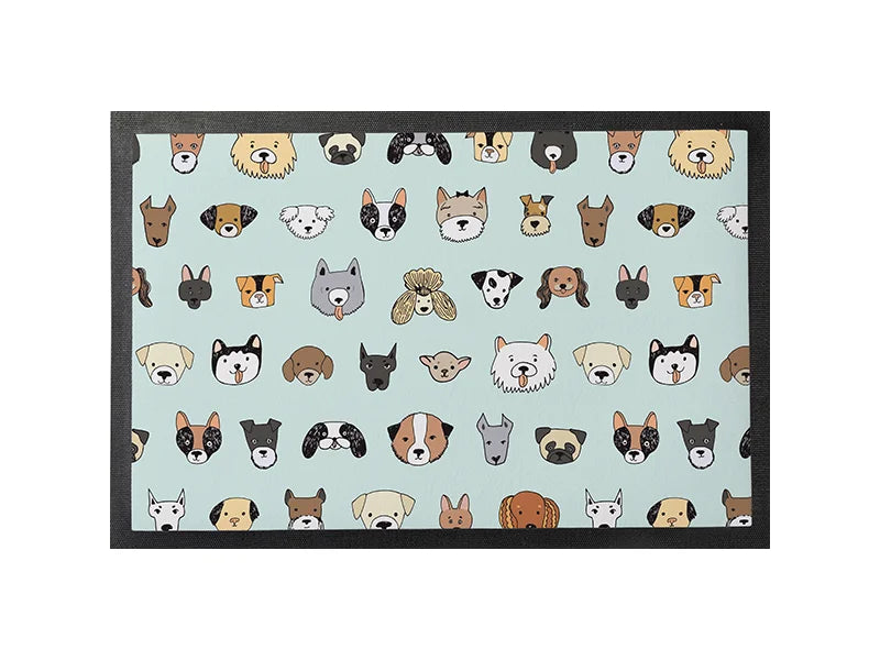 Pearl Coating™ Sublimation Rubber Felt Door Mat 15.7" x 23.6" - Pack of 1 - Joto Imaging Supplies Canada