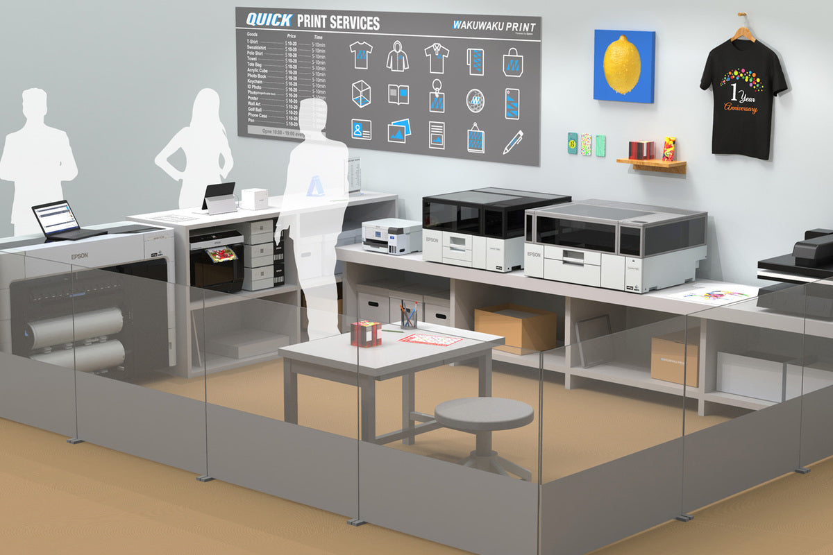 Epson® SureColor V1070 Desktop UV Flatbed Printer - Joto Imaging Supplies Canada