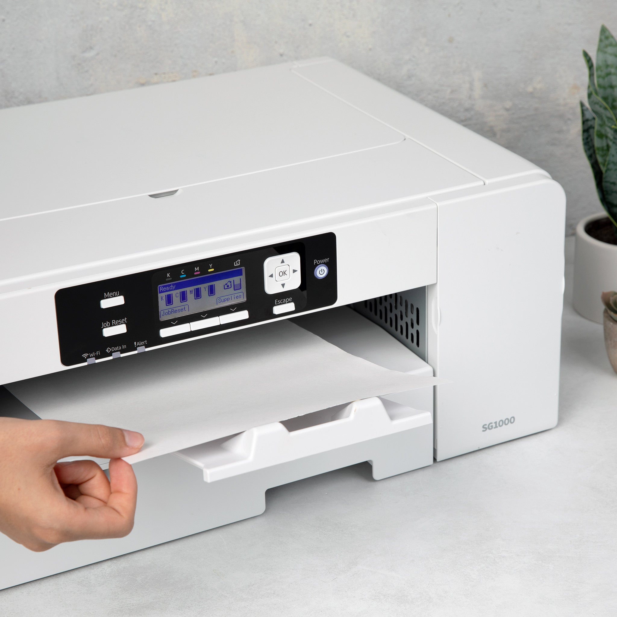 Sawgrass SG1000 Sublimation Printer with 31ml Versiflex Kit & Paper 8.5x11, 100 sheet / 11x17, 50 sheet - Joto Imaging Supplies Canada