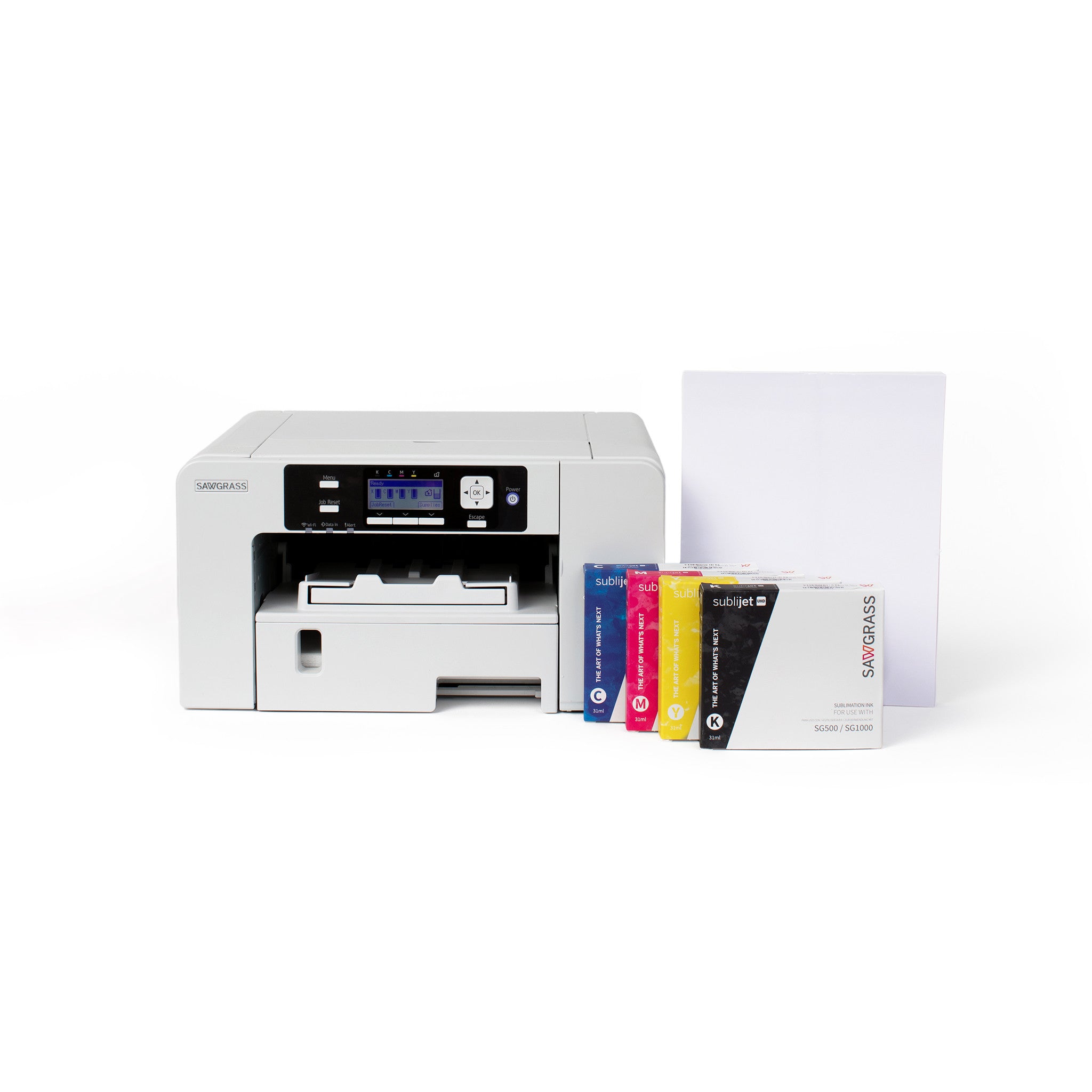 Sawgrass SG500 Sublimation Printer with 31ml Standard Sublijet UHD Install Kit - Joto Imaging Supplies Canada