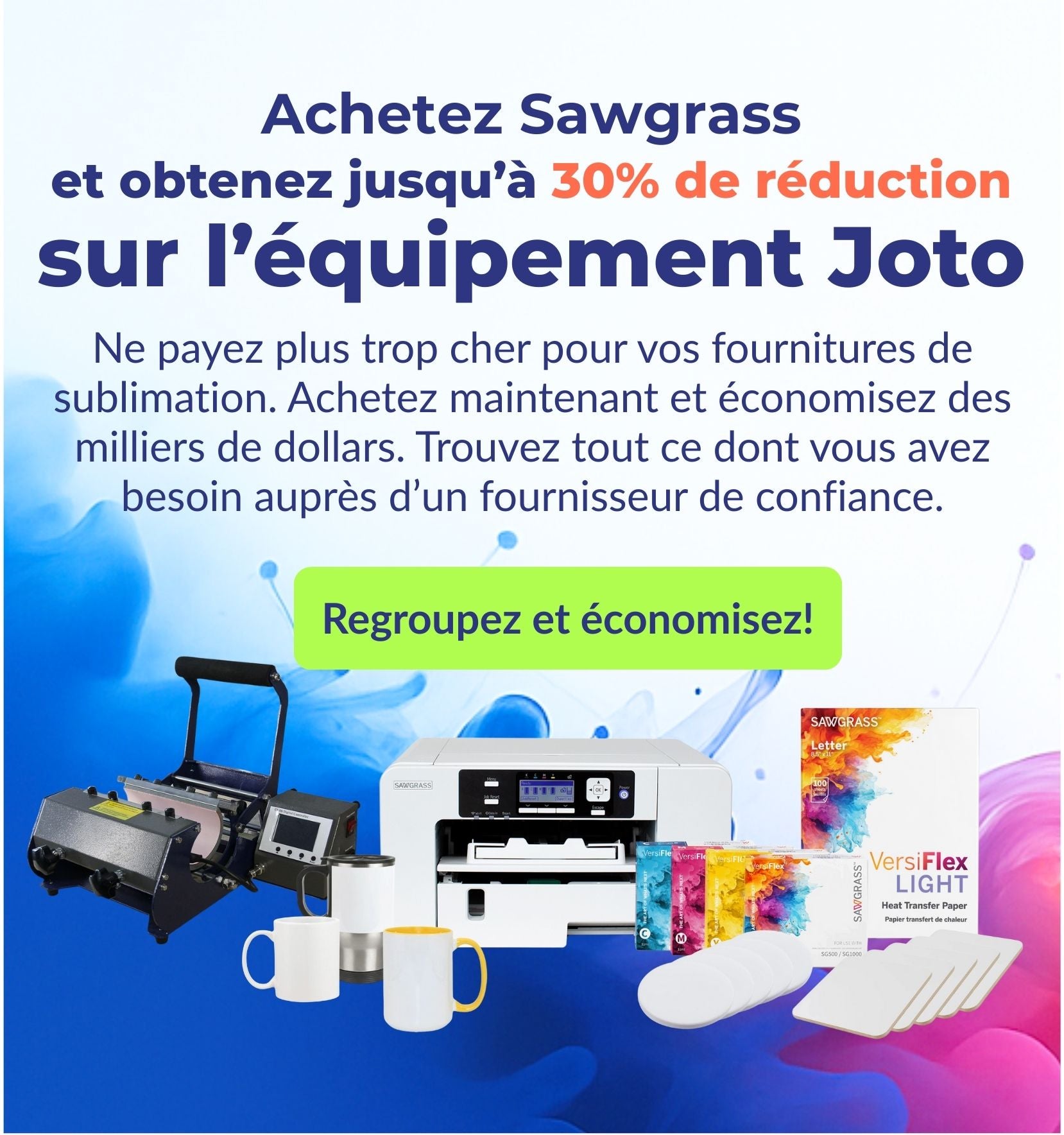Joto Imaging Supplies Main Slider Image