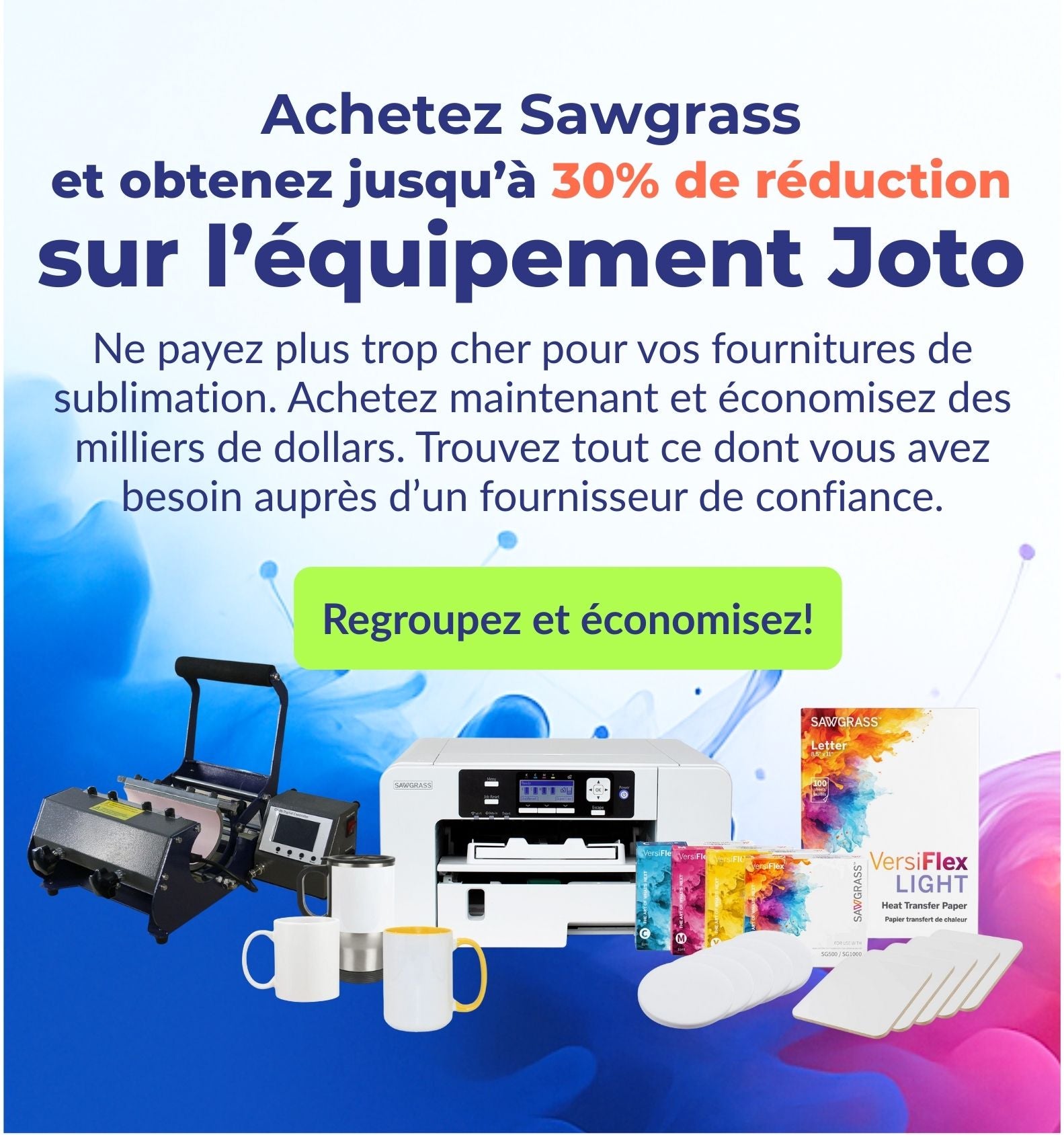 Joto Imaging Supplies Main Slider Image