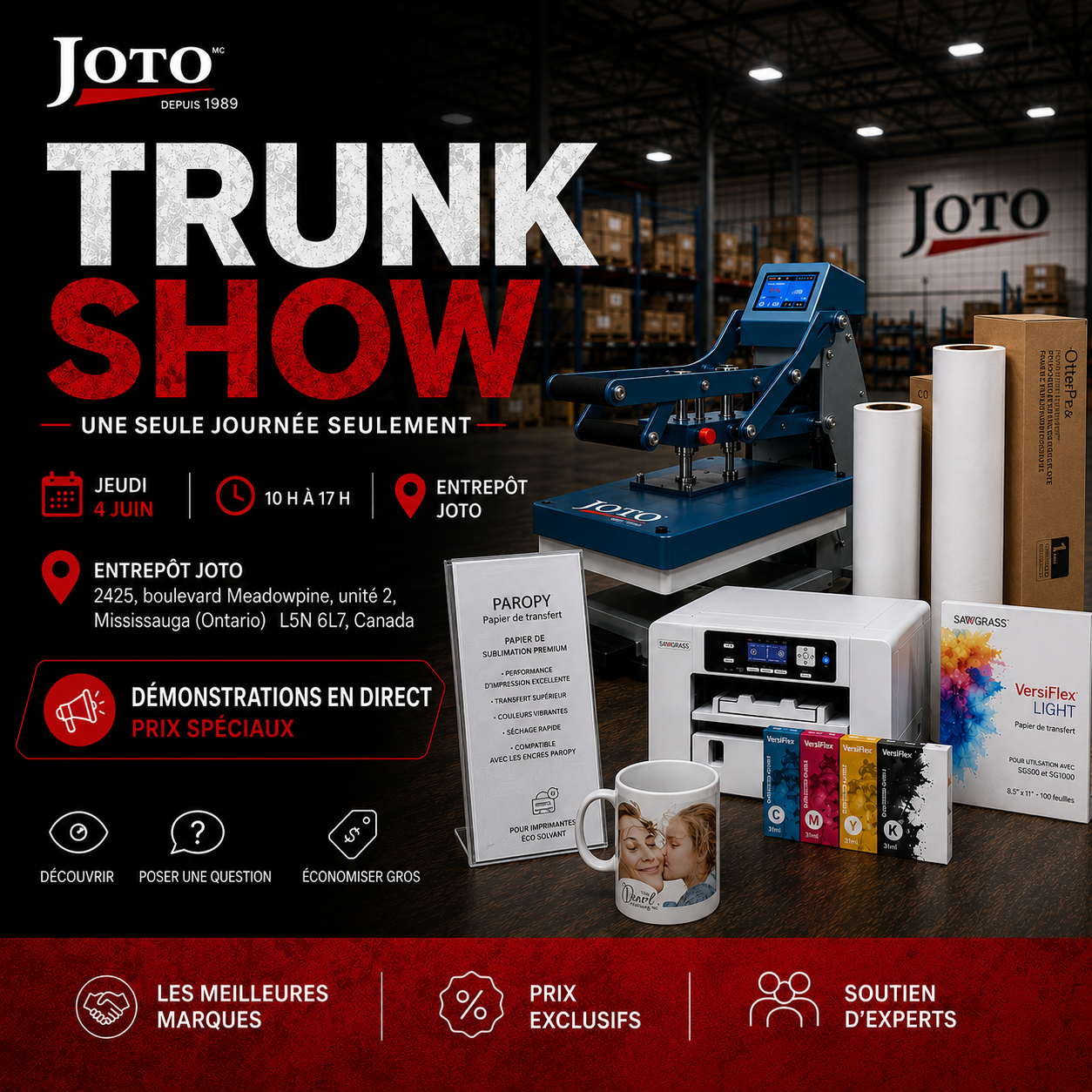 Joto Imaging Supplies Main Slider Image
