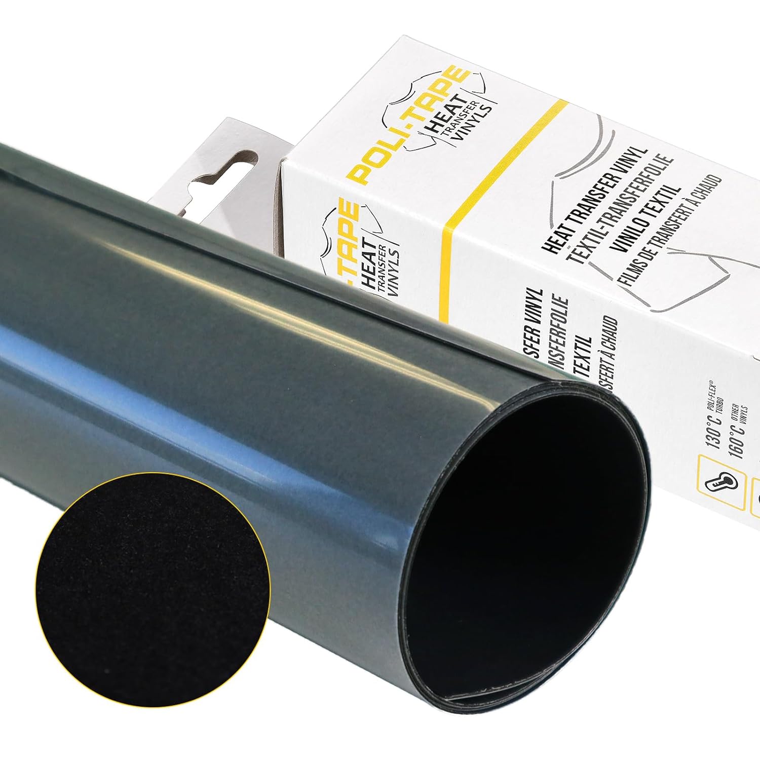 Poli-Flex® Tubitherm® Flock Heat Transfer Vinyl (12 in X 48 in) - Joto Imaging Supplies Canada