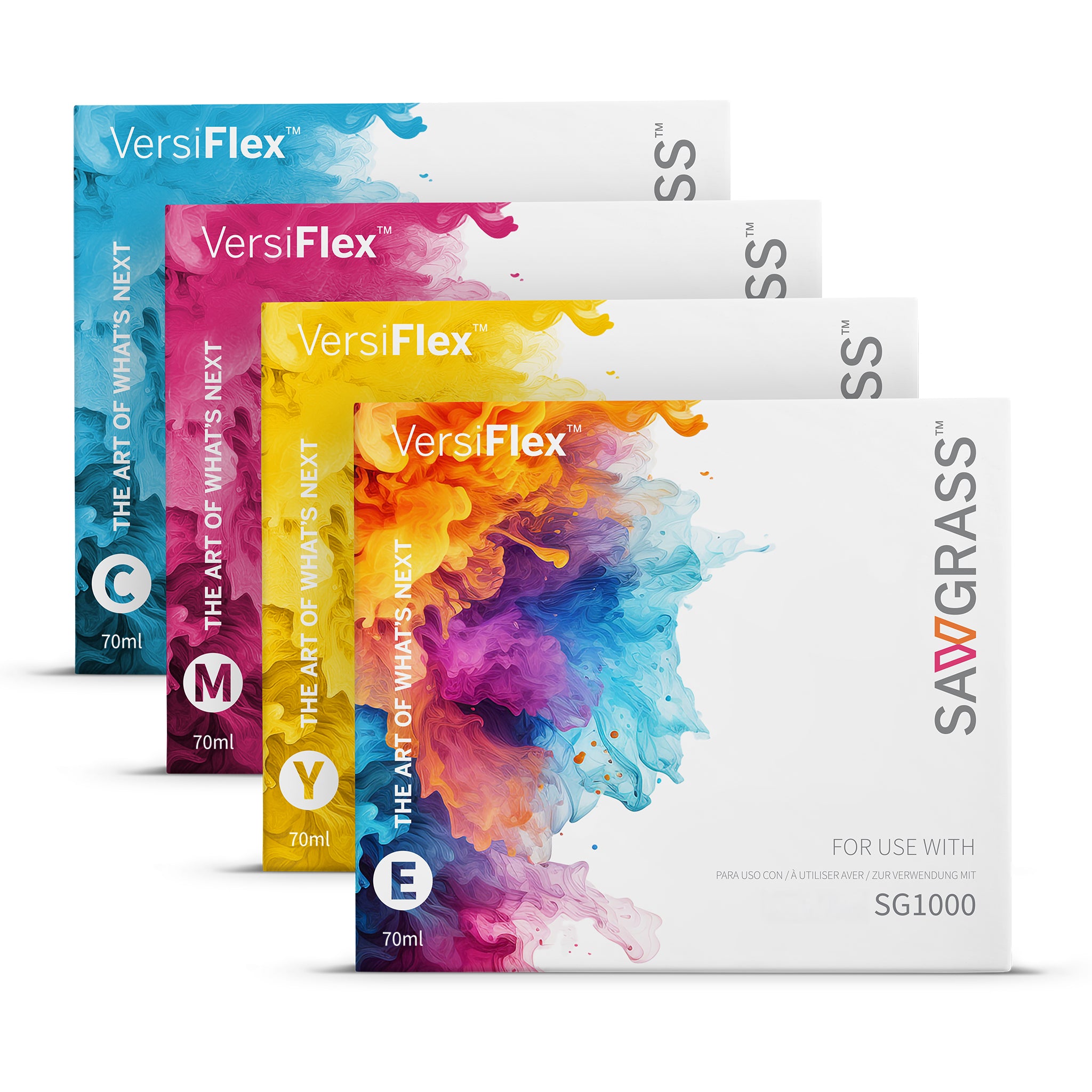 Sawgrass Versiflex SG1000 Individual Cartridges - 70ml - Joto Imaging Supplies Canada