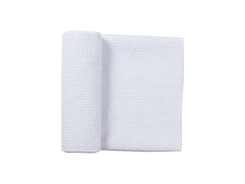 Pearl Coating™ Sublimation Polyester Waffle Kitchen Towel (18"x28") - Pack of 10 - Joto Imaging Supplies Canada