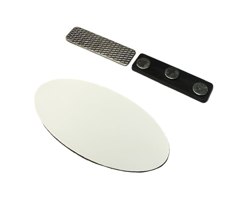 Pearl Coating™ Sublimation Name Badges - Pack of 20 - Joto Imaging Supplies Canada