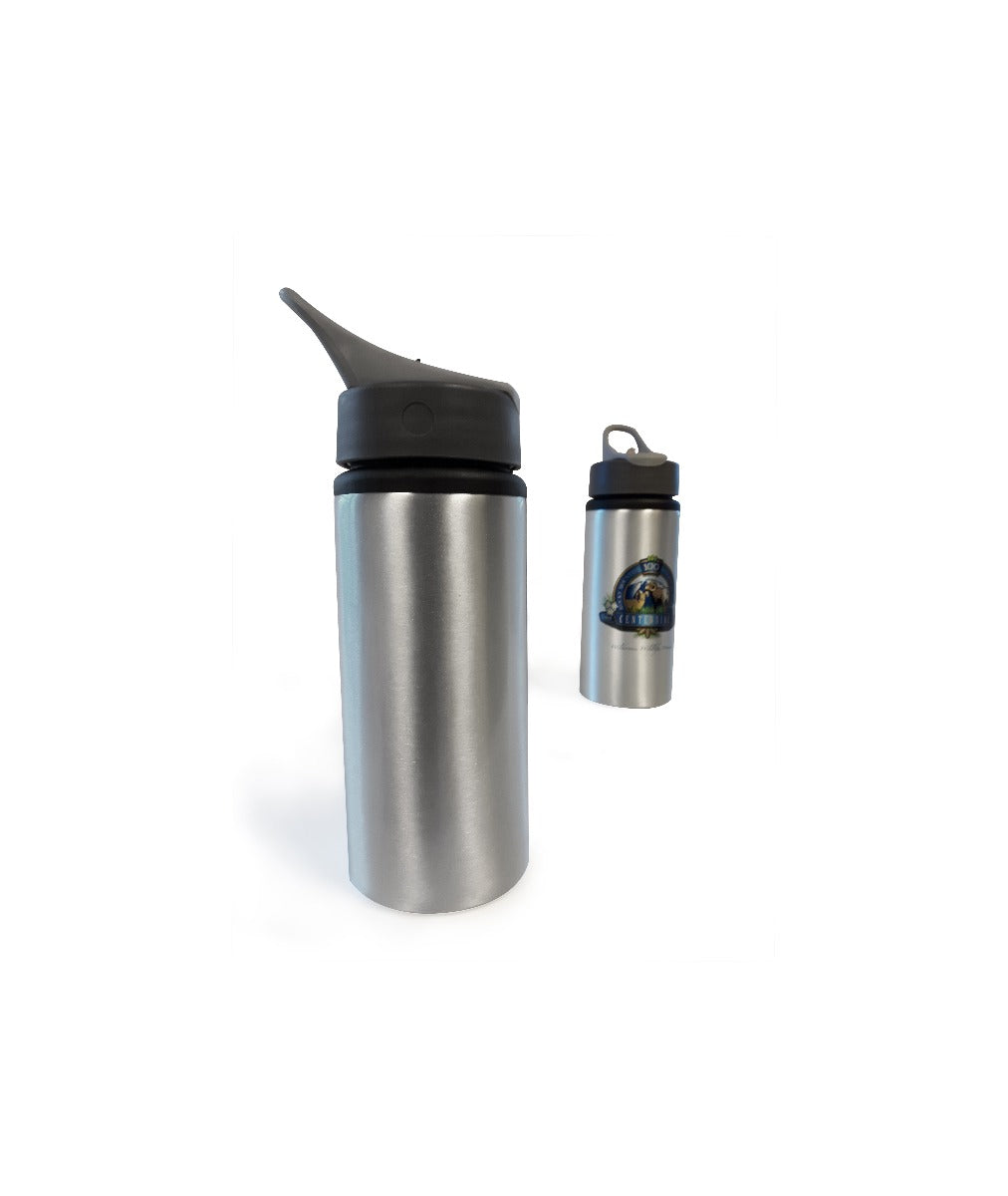 Pearl Coating™ 650ml Sublimation Aluminum Bottle with Straw - Pack of 6 - Joto Imaging Supplies Canada