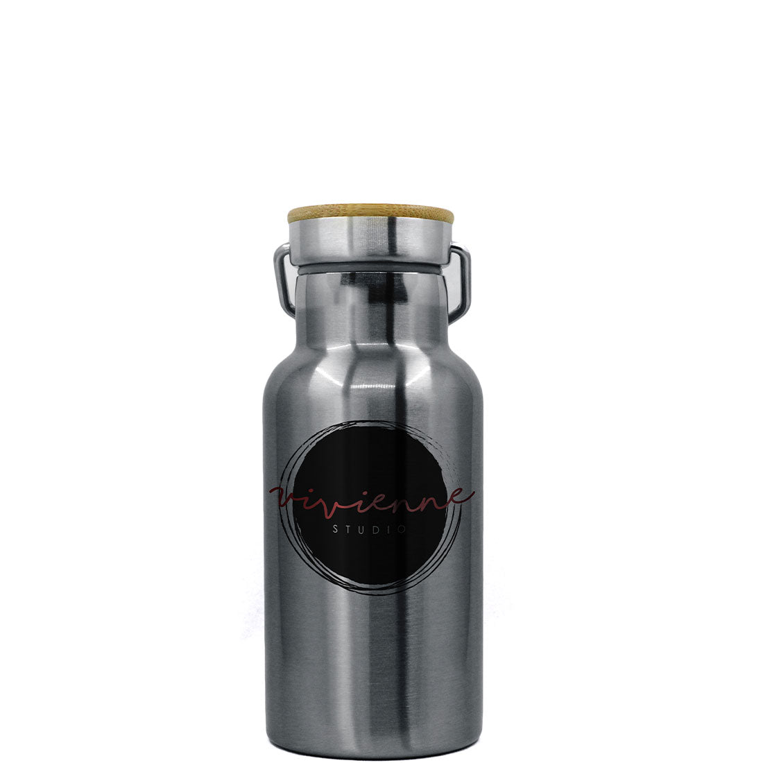 Pearl Coating™ Sublimation Water Bottle with Bamboo Lid - Pack of 5 - Joto Imaging Supplies Canada