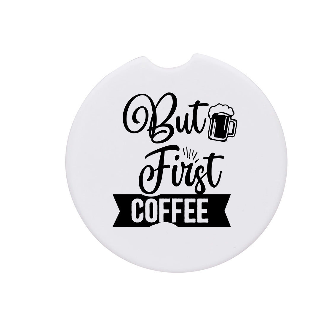 Pearl Coating™ Sublimation Ceramic Car Mug Coaster - Pack of 10 - Joto Imaging Supplies Canada