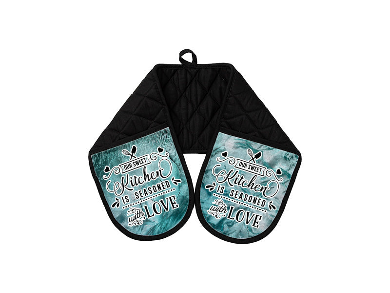 Pearl Coating™ Sublimation Double Mitts Long Pot Holder - Pack of 5 - Joto Imaging Supplies Canada