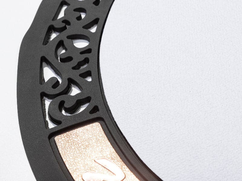 Pearl Coating™ Sublimation Half Round Rubber Felt Door Mat - Joto Imaging Supplies Canada