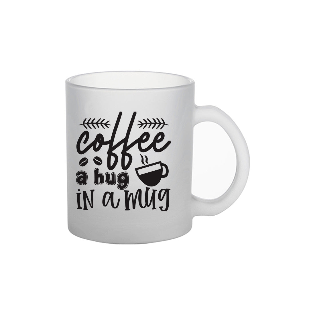 Pearl Coating™ 11oz Sublimation Frosted Glass Mugs - Case of 36 - Joto Imaging Supplies Canada
