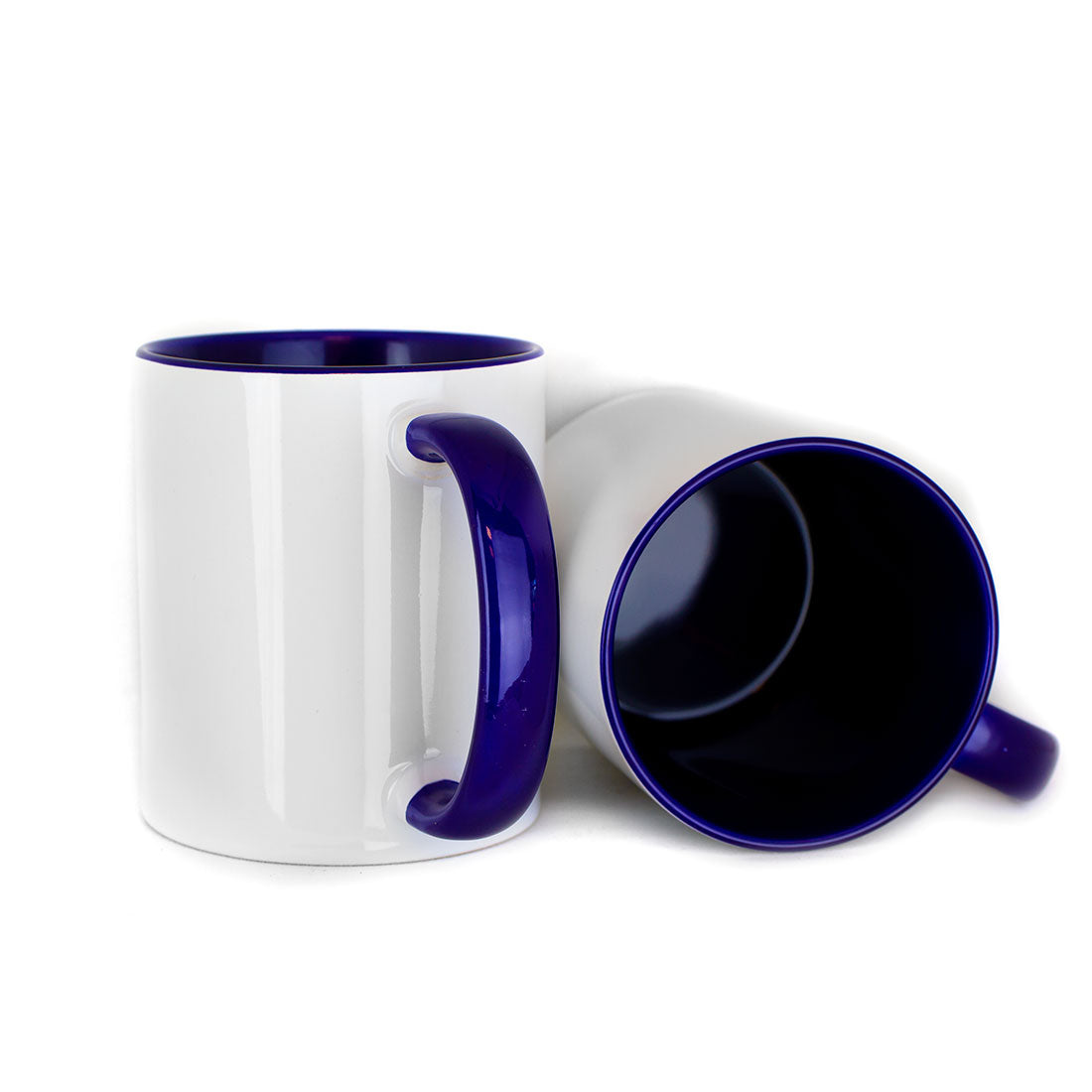 Inner Colored Sublimation Mug dark blue