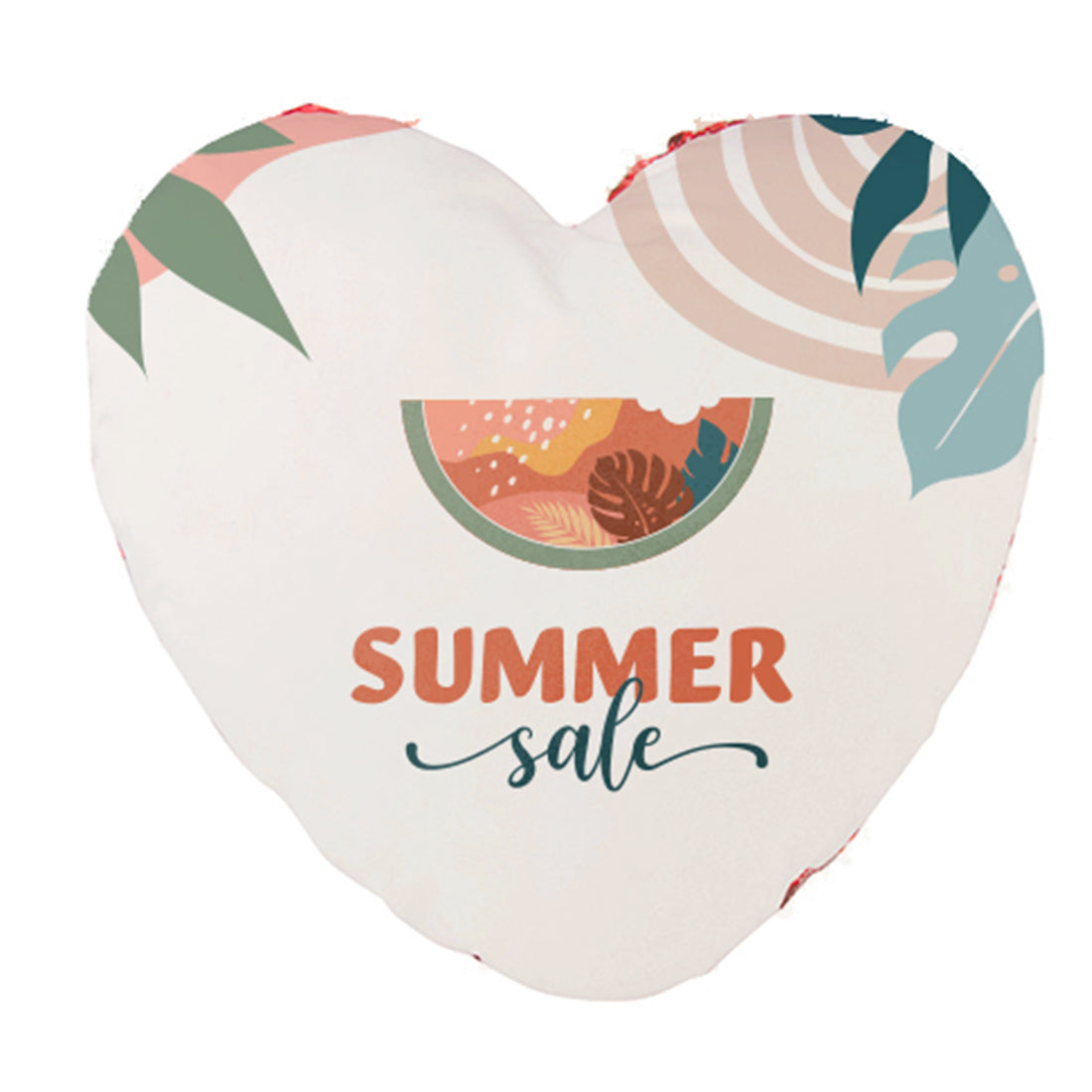 Pearl Coating™ Sublimation Heart Sequin Pillow Case - Pack of 10 - Joto Imaging Supplies Canada