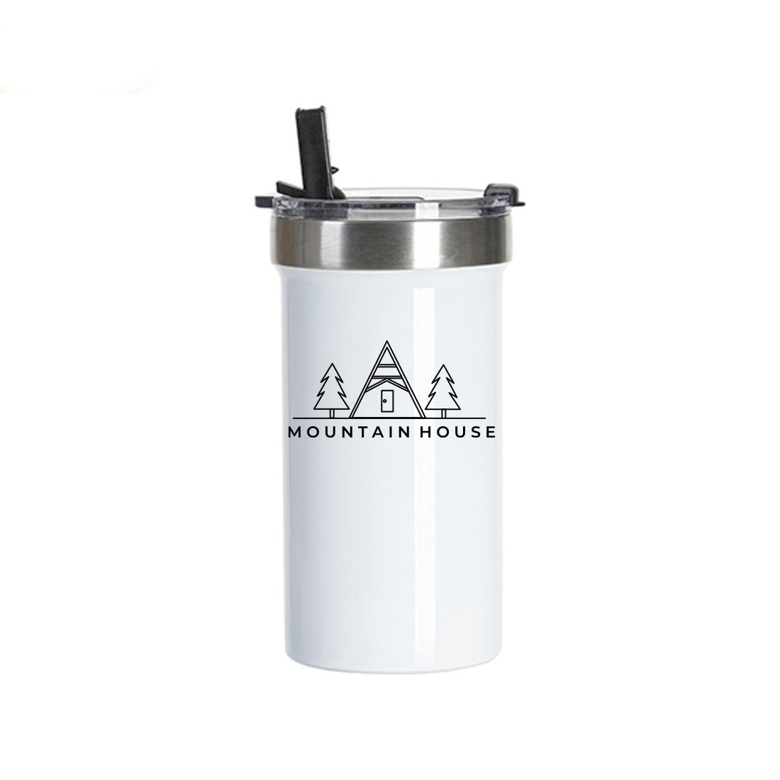 Pearl Coating™ 22oz/650ml Sublimation Stainless Steel Travel Tumbler with Flip Lid - Pack of 6 - Joto Imaging Supplies Canada