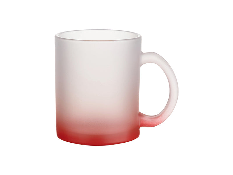 Pearl Coating™ 11oz Sublimation Frosted Gradient Glass Mug - Case of 36 - Joto Imaging Supplies Canada