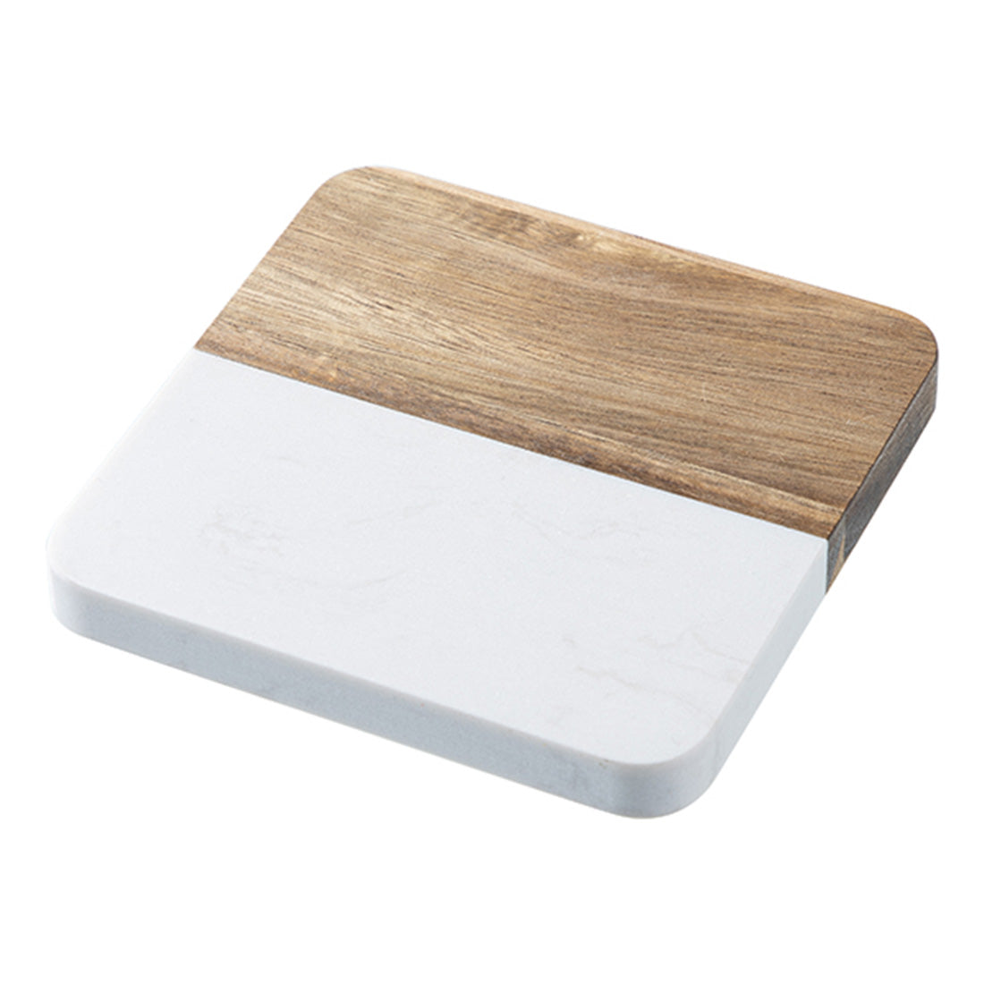 Engravable Marble Wood Coasters - Pack of 10 - Joto Imaging Supplies Canada