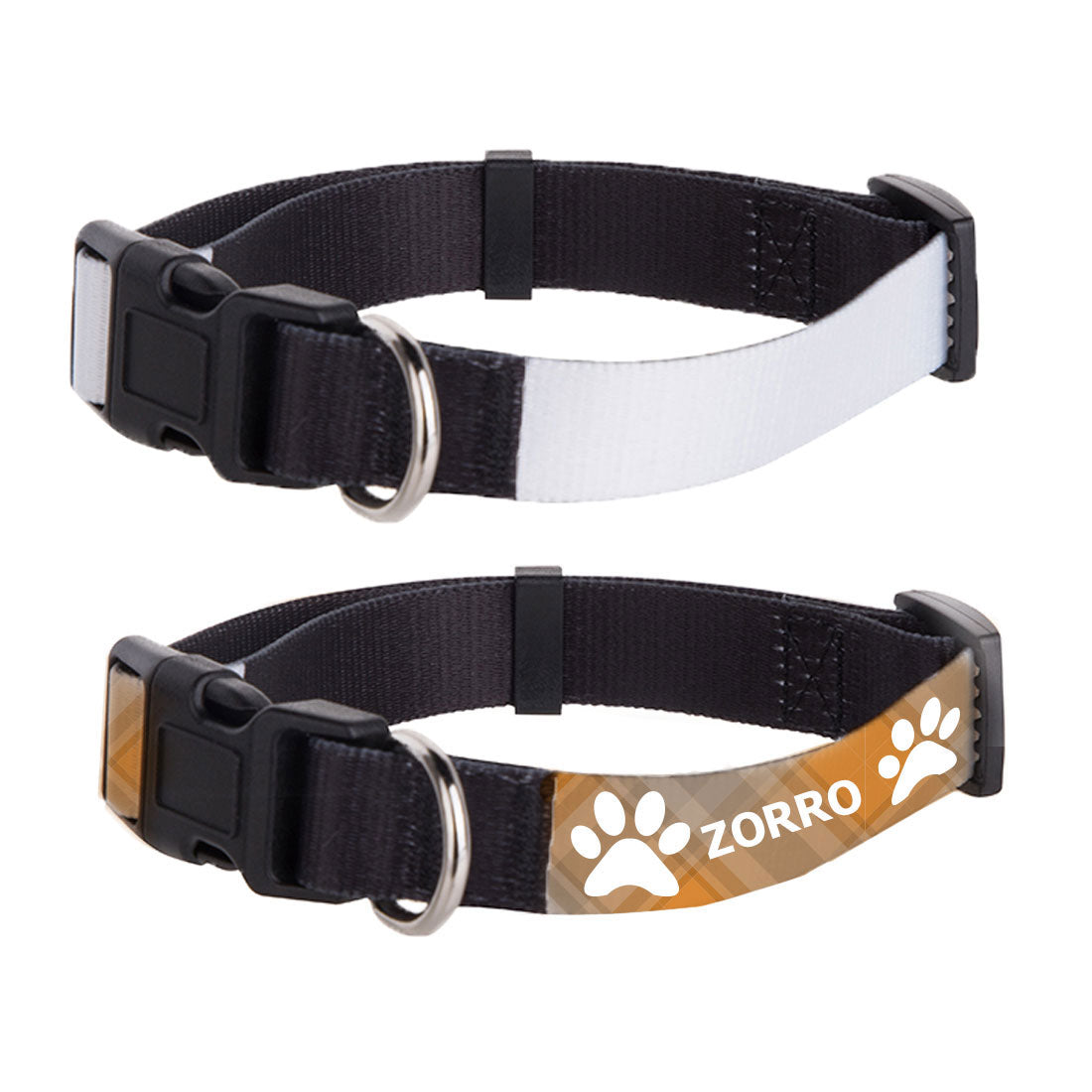 Pearl Coating™ Sublimation Adjustable Pet Collar (Large) - Pack of 10 - Joto Imaging Supplies Canada