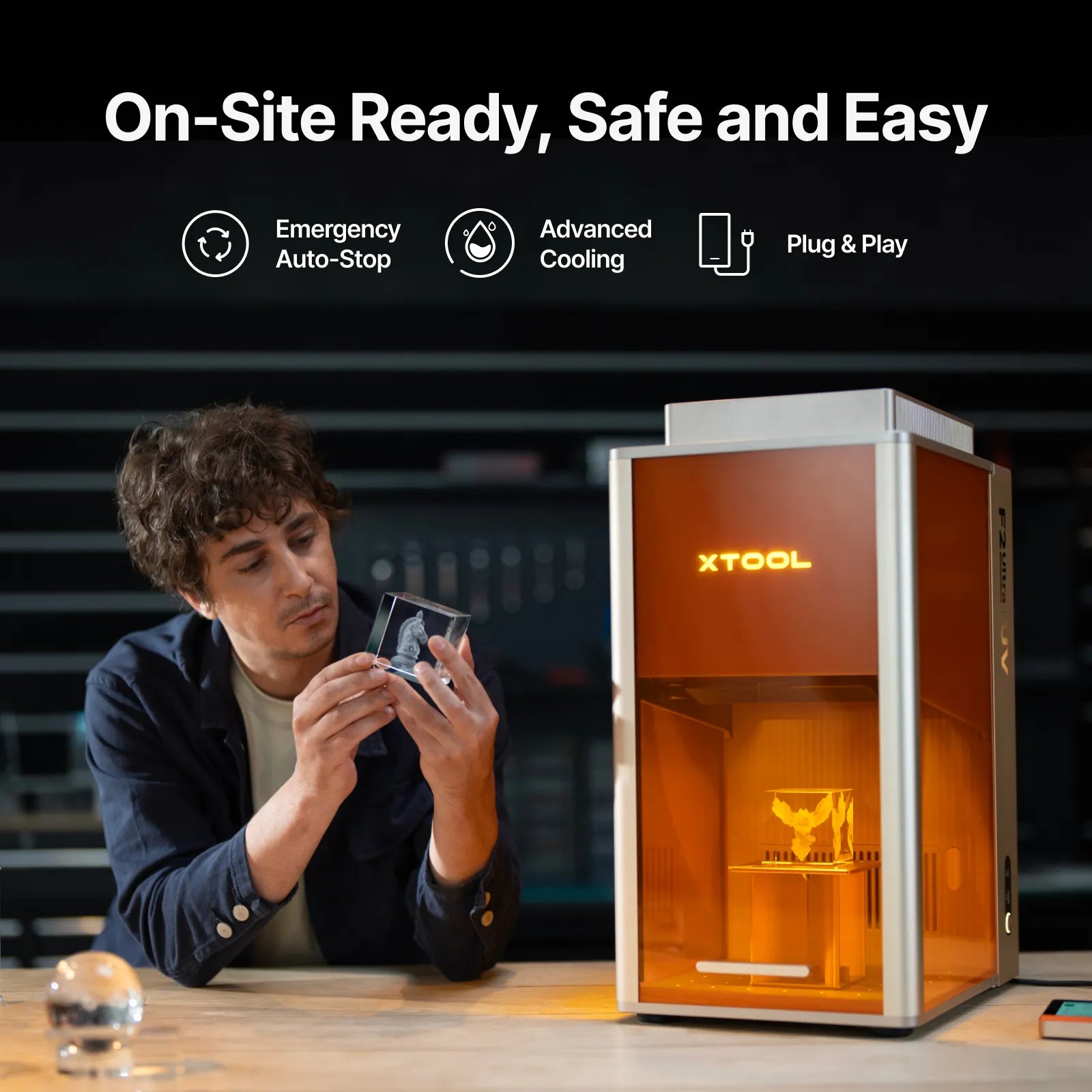 xTool F2 Ultra UV 5W UV Laser Standalone - Joto Imaging Supplies Canada