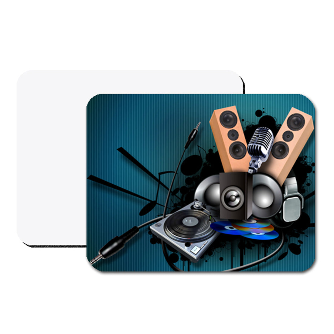 Pearl Coating™ Sublimation Black Base Mouse Pads (5mm Thick) - Pack of 25 - Joto Imaging Supplies Canada