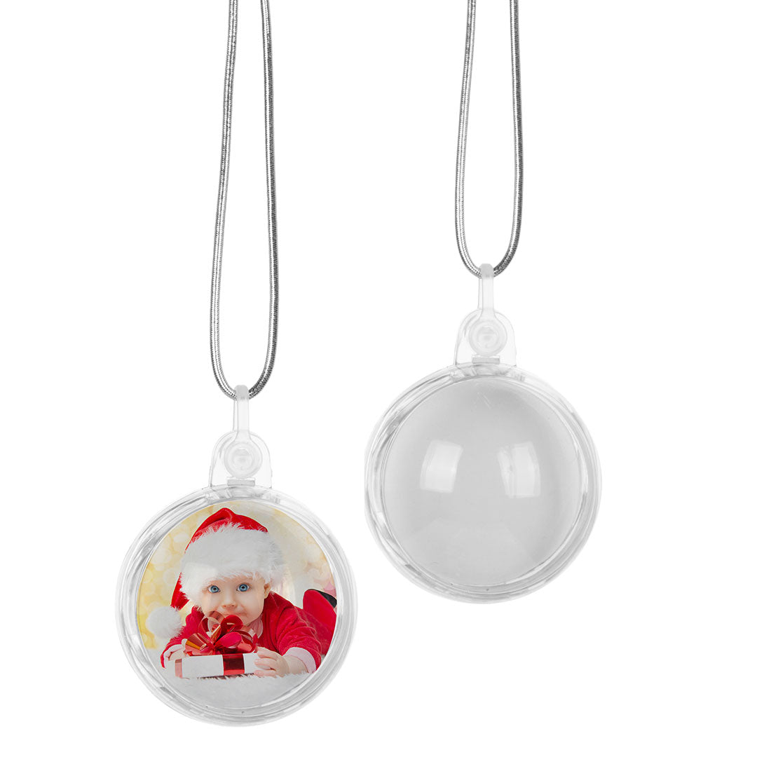 Pearl Coating™ Sublimation Plastic Ball Ornaments Small - Pack of 20 - Joto Imaging Supplies Canada