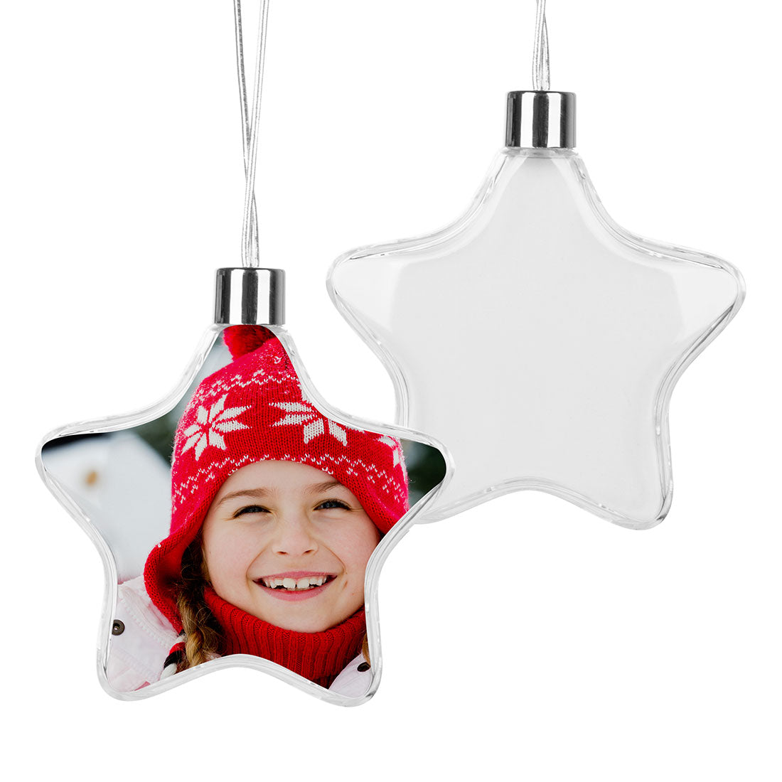 Pearl Coating™ Sublimation Plastic Star Ornament - Joto Imaging Supplies Canada