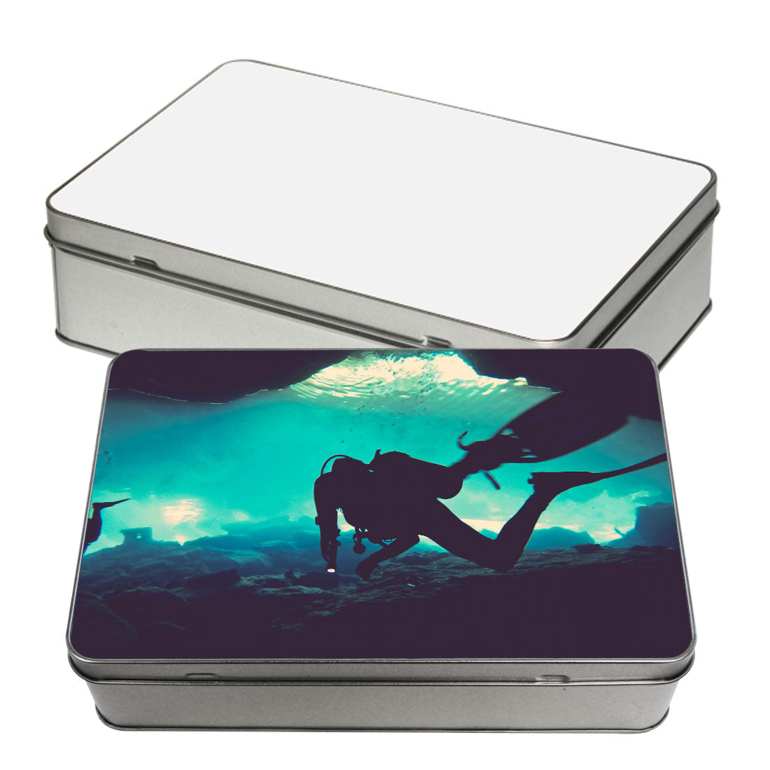 Pearl Coating™ Sublimation Tin Box Rectangle - Joto Imaging Supplies Canada