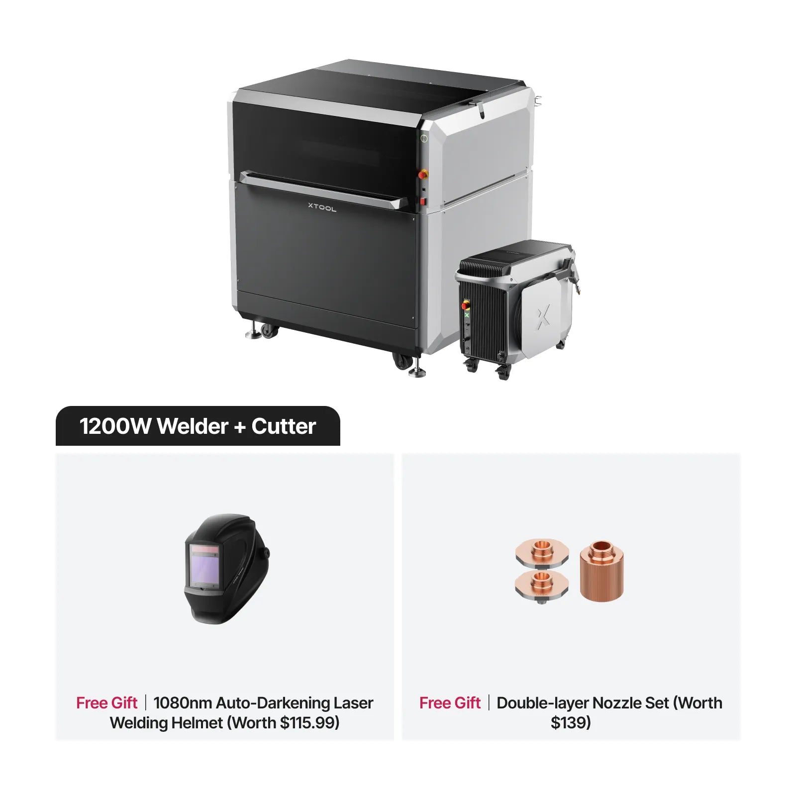xTool MetalFab 1200W Welder + CNC Cutter