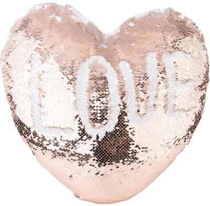 Pearl Coating™ Sublimation Heart Sequin Pillow Case - Pack of 10 - Joto Imaging Supplies Canada