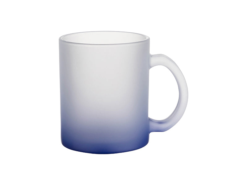 Pearl Coating™ 11oz Sublimation Frosted Gradient Glass Mug - Case of 36 - Joto Imaging Supplies Canada